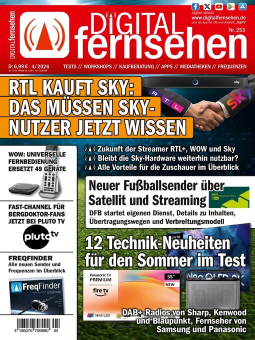 Cover image for Digital Fernsehen